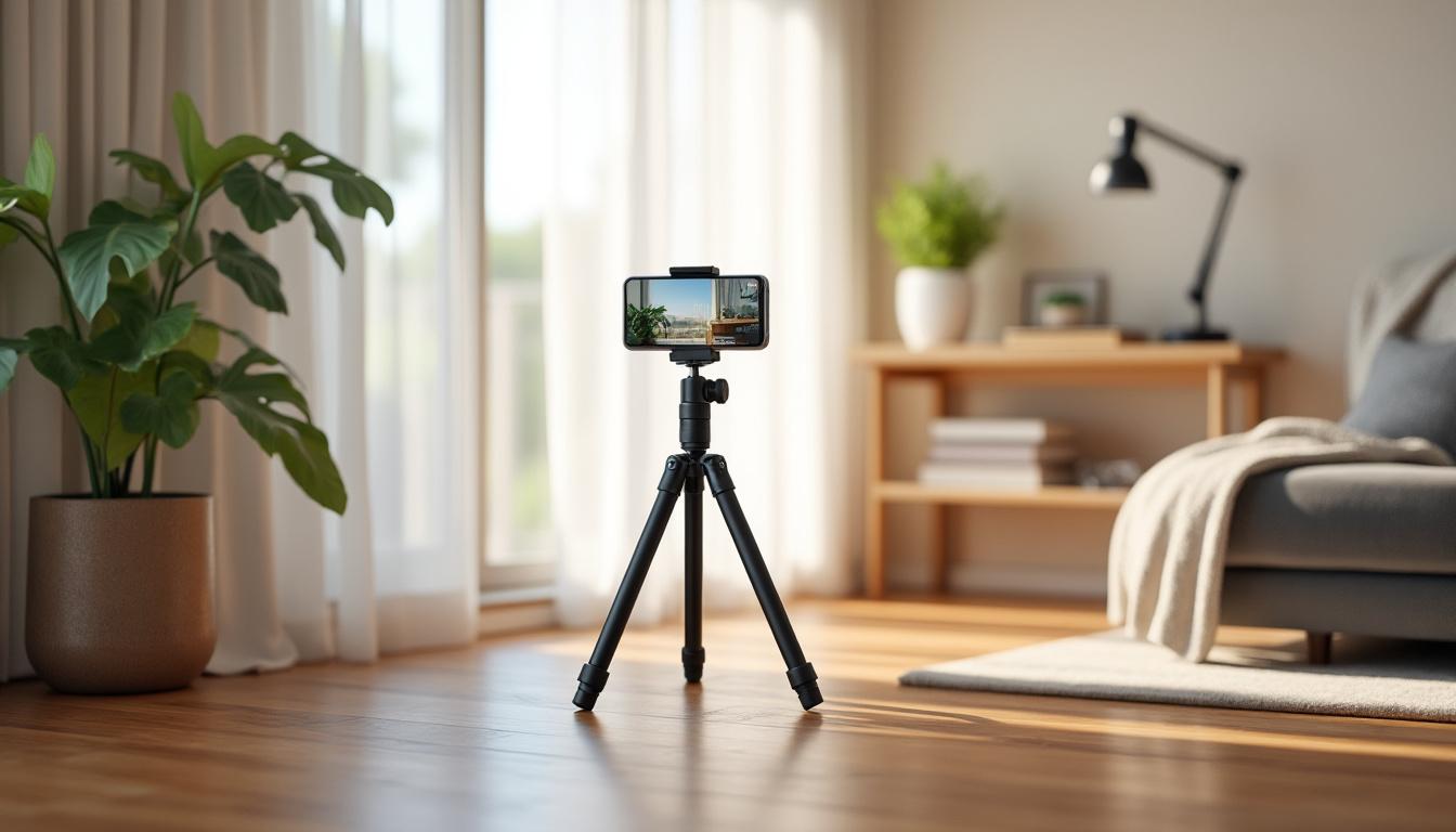 apprends à créer ton mini studio à domicile pour produire du contenu ugc de qualité professionnelle facilement et efficacement.