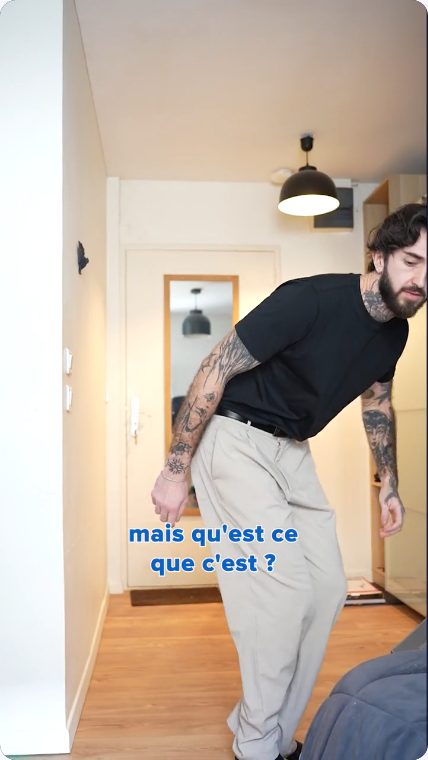 Vidéo UGC de Anthony : Découvrir des produits Carrefour Bio sur son téléphone, Mise en situation et démonstration d’application mobile