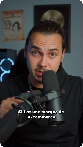 Vidéo UGC de Arthur : S’adresser aux marques de e-commerce, Prise de parole face caméra au micro