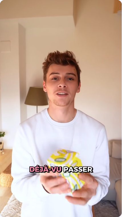 Vidéo UGC de David : HOLY, une boisson à découvrir dans sa routine, Présentation face caméra et plans du coffret