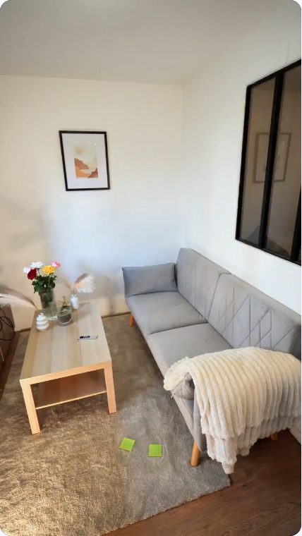 Vidéo UGC de Jérémie : Un salon sous plusieurs angles, Visite d’intérieur, mobilier et décoration
