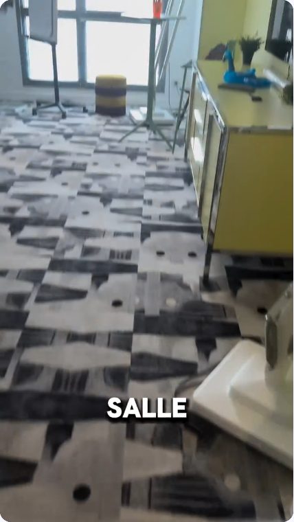 Vidéo UGC de Mohamed-Ilyes : Visiter une salle aménagée, Vidéo d’intérieur et découverte des lieux