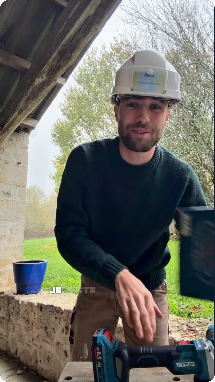 Vidéo UGC de Noah : Un outil Bosch sur un chantier, Démonstration de bricolage en situation