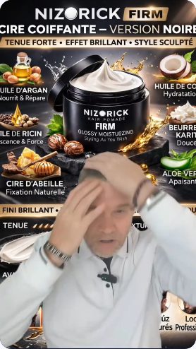 Vidéo UGC de Olivier : Nizorick Firm, une cire coiffante présentée en vidéo, Démonstration et commentaire face caméra