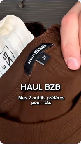 Vidéo UGC de Quentin : Deux tenues BZB pour l’été, Présentation de vêtements et détails des tissus