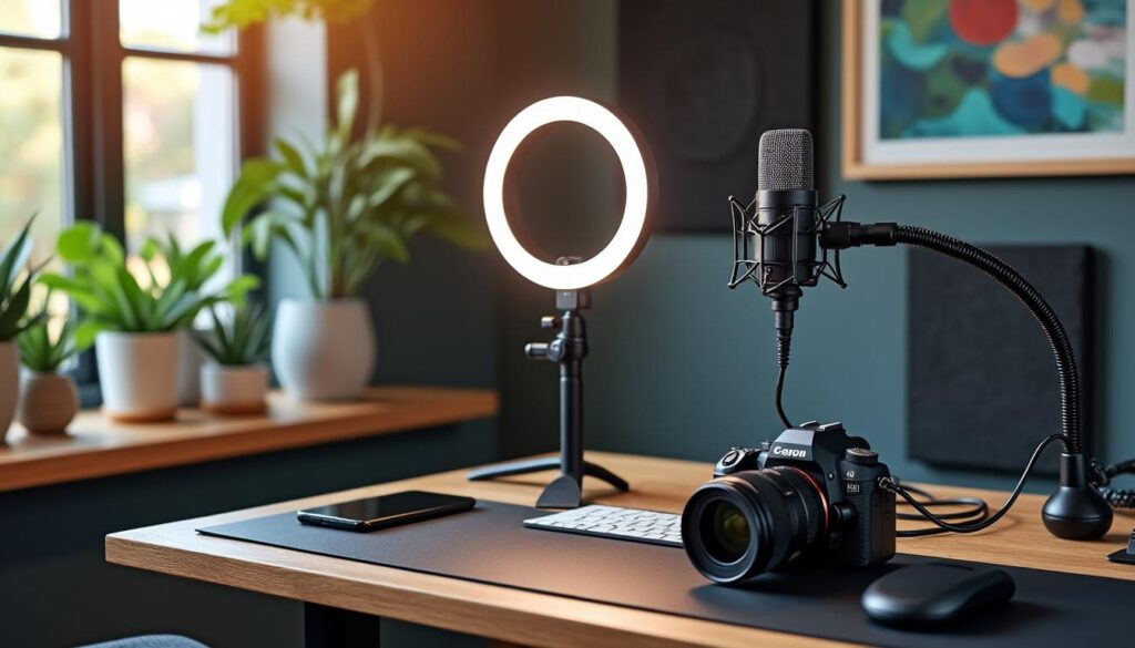 apprends à créer ton mini studio à domicile pour produire du contenu ugc de qualité et booster ta présence en ligne facilement.