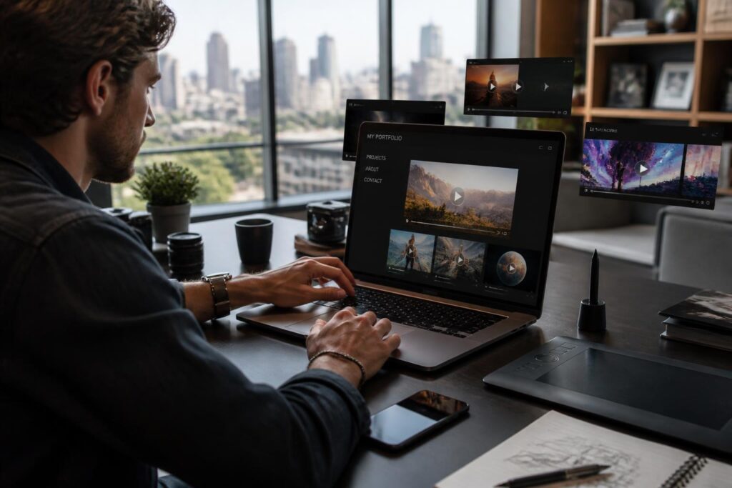 découvrez comment intégrer efficacement des vidéos courtes dans votre portfolio pour dynamiser votre présentation et captiver vos clients.
