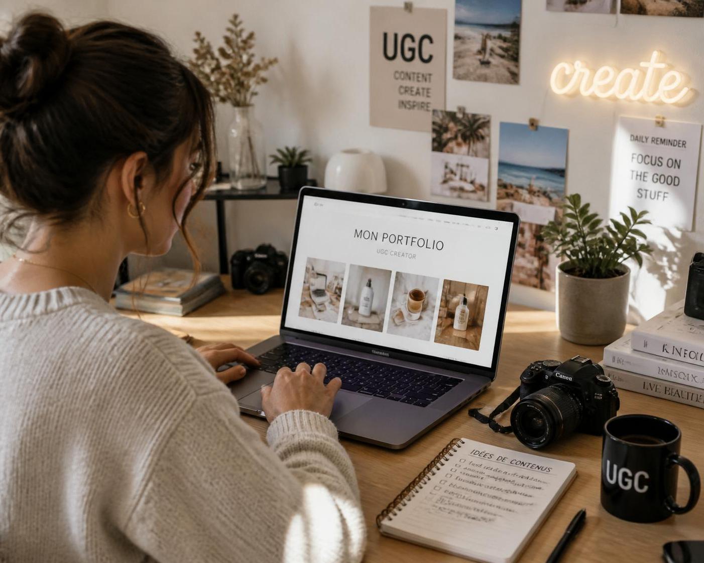 apprenez à créer un portfolio ugc clair et lisible pour mettre en valeur vos créations et attirer l'attention des clients potentiels.
