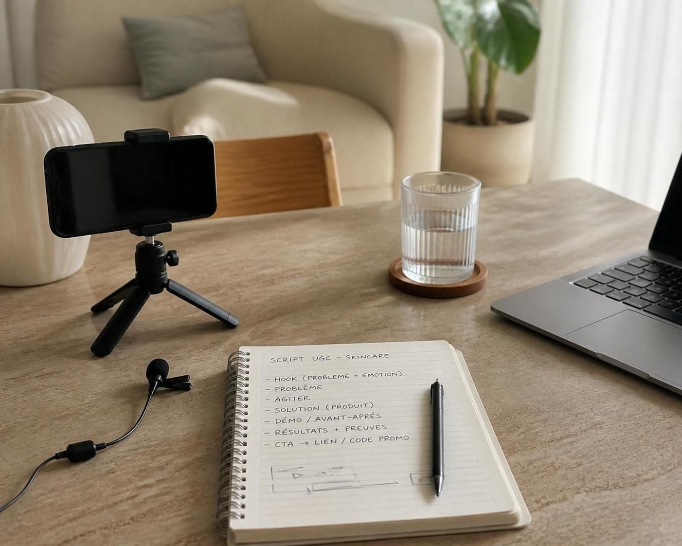 Les outils de tournage utiles en UGC 2 découvrez les outils de tournage indispensables pour créer des contenus ugc de qualité et boostez l'engagement de votre audience facilement.