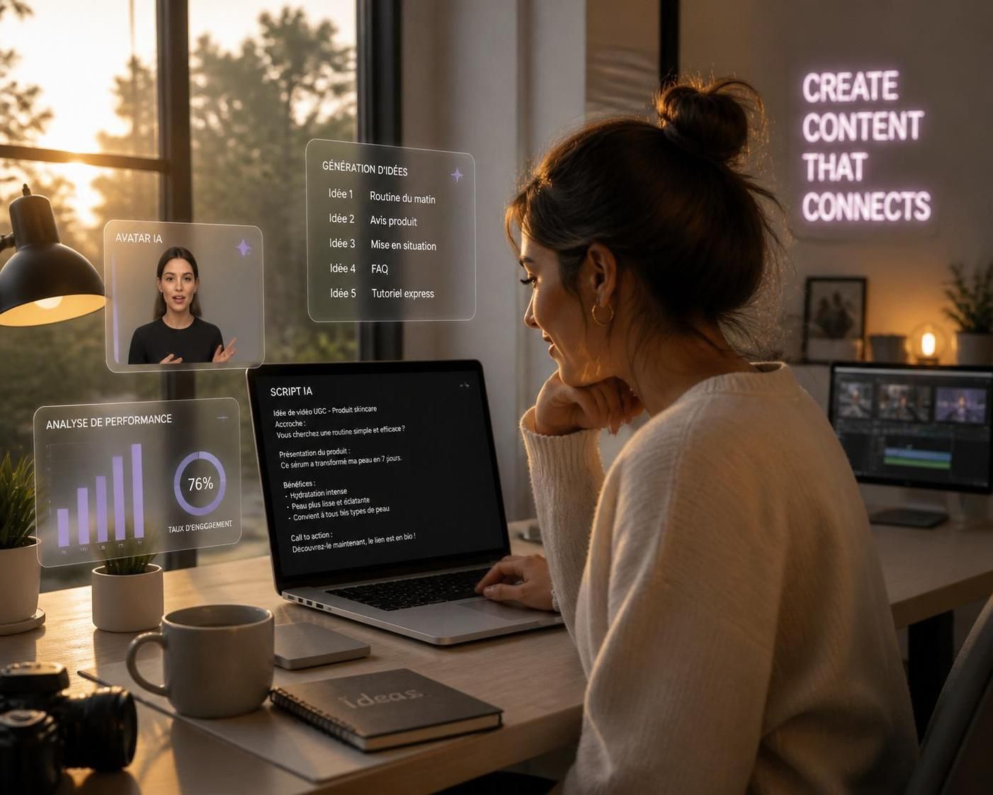 L’IA au service des créateurs UGC 2 découvrez comment l’intelligence artificielle révolutionne la création de contenu ugc en aidant les créateurs à optimiser leur créativité et leur impact.