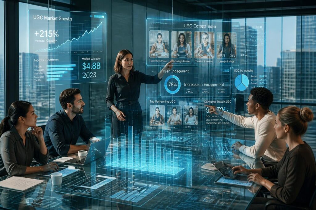 découvrez comment le marché de l’ugc évolue, ses tendances actuelles et son impact sur la communication digitale.